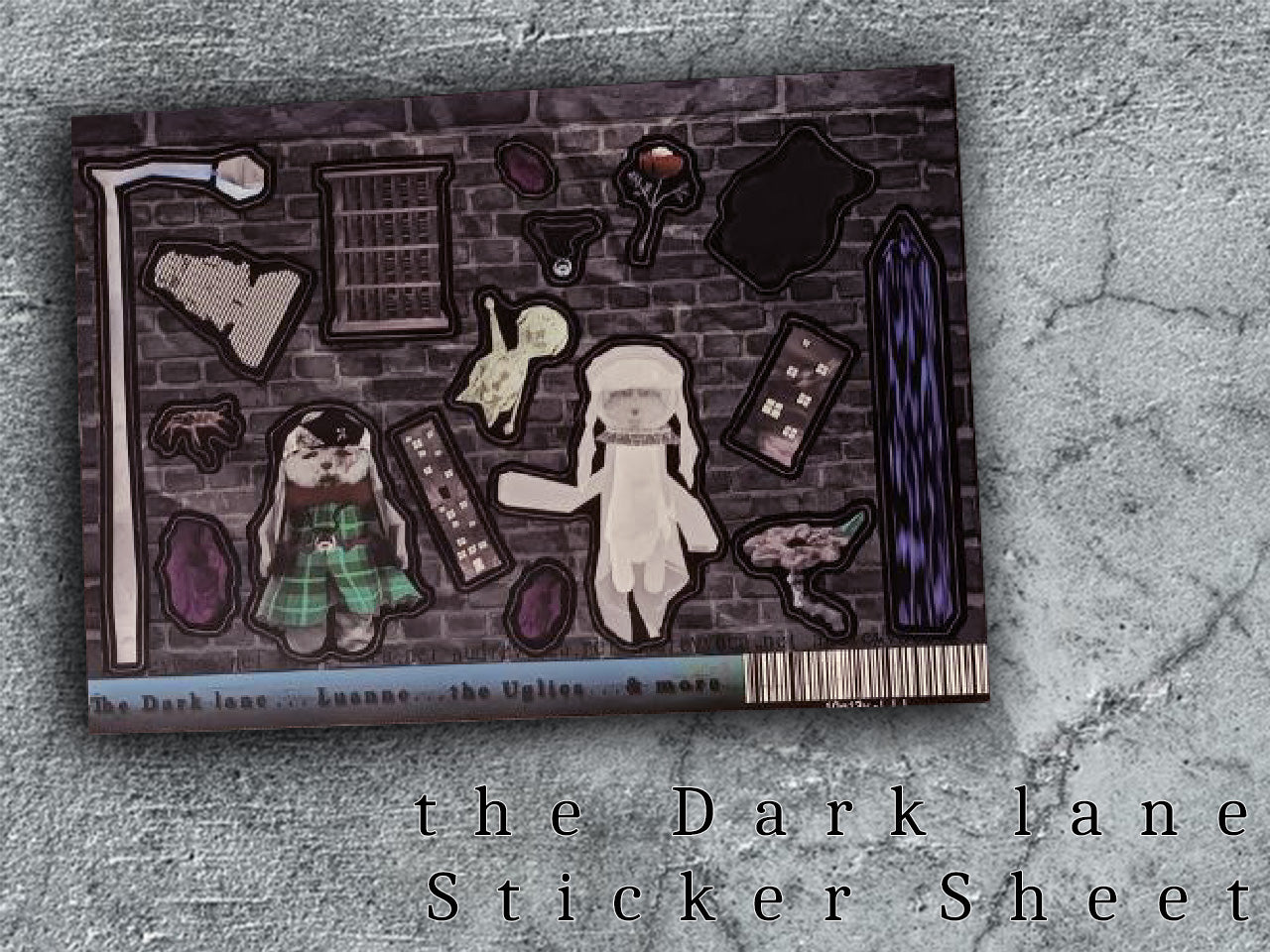 The Dark lane Sticker Sheet